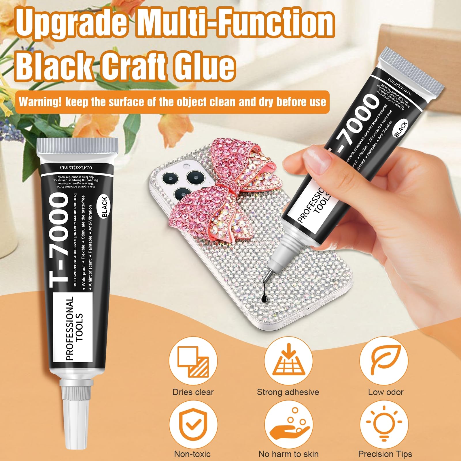 T7000 Black Glue Repair Mobile - Contact Cement Glue review and price