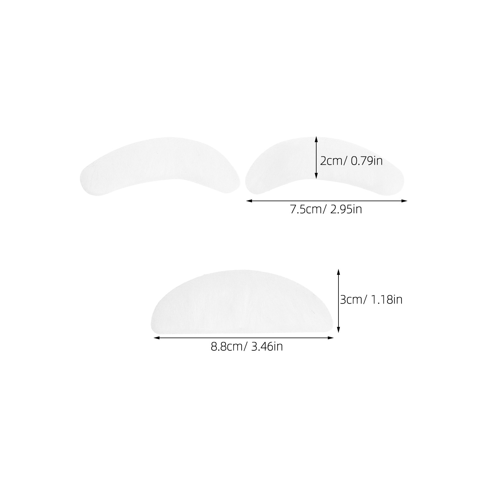 1Set White Fake Beard Eyebrows - Easy Cosplay Prop review and price