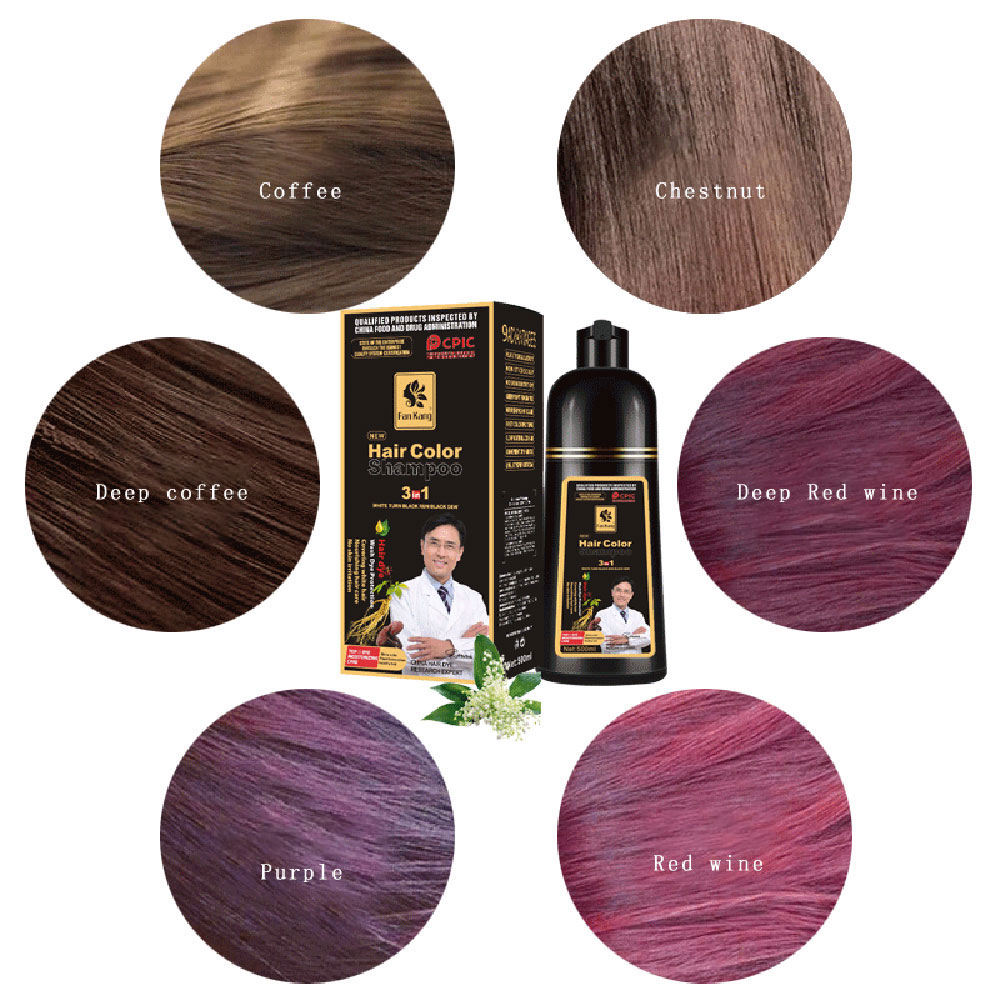 3 In 1 Instant Coloring Shampo - Hair Spray Color review and price