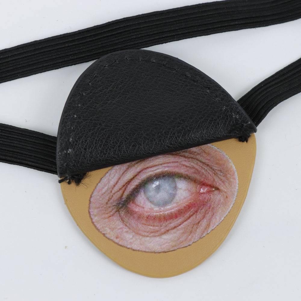 Black PU Leather Pirate Eyepat - Cosplay Prop review and price